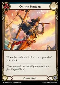 On the Horizon (Blue) (Regular) - High Seas (Common) [SEA-243]