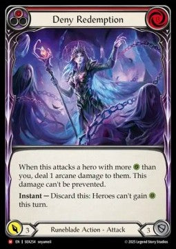 Deny redemption (Rainbow Foil) - High Seas (Majestic) [SEA-254]