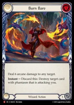 Burn Bare (Rainbow Foil) - High Seas (Majestic) [SEA-255]