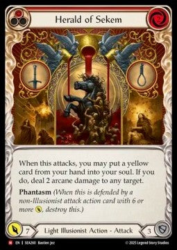 Herald of Sekem (Rainbow Foil) - High Seas (Majestic) [SEA-260]