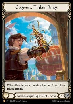 Cogwerx Tinker Rings (Extended Art Cold Foil) - High Seas (Legendary) [SEA-008]