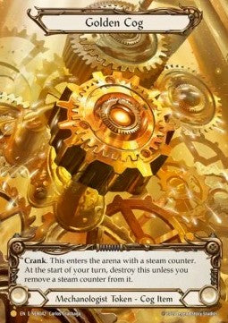 Golden Cog (Extended Art Rainbow Foil) - High Seas (Token) [SEA-042]