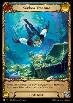 Sunken Treasure (Cold Foil) - High Seas (Majestic) [SEA-133]