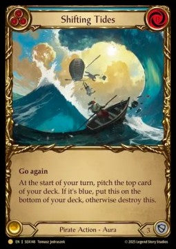 Shifting Tides (Cold Foil) - High Seas (Rare) [SEA-148]