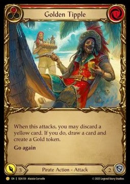 Golden Tipple (Red) (Cold Foil) - High Seas (Common) [SEA-159]