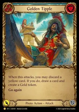 Golden Tipple (Blue) (Cold Foil) - High Seas (Common) [SEA-161]