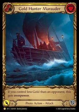 Gold Hunter Marauder (Cold Foil) - High Seas (Common) [SEA-164]