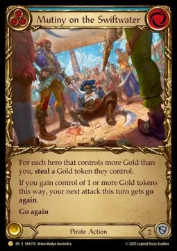 Mutiny on the Swiftwater (Cold Foil) - High Seas (Common) [SEA-178]
