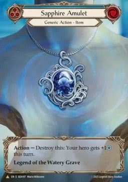 Sapphire Amulet (Marvel) - High Seas (Marvel) [SEA-197]