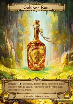 Goldkiss Rum (Extended Art Rainbow Foil) - High Seas (Token) [SEA-245]