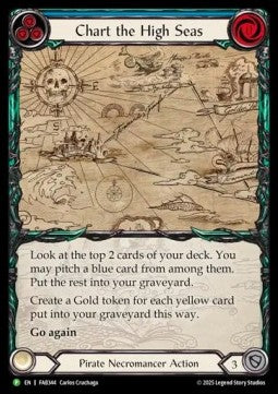 Chart the High Seas (Extended Art Rainbow Foil) - FAB Promos (Promo) [FAB-344]