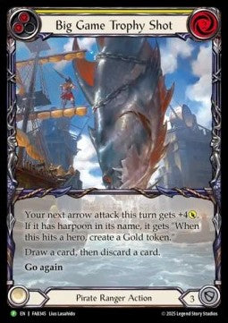 Big Game Trophy Shot (Extended Art Rainbow Foil) - FAB Promos (Promo) [FAB-345]