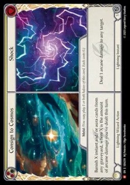 Consign to Cosmos // Shock (Rainbow Foil) - High Seas (Majestic) [SEA-259]