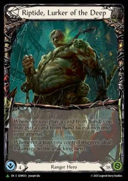 Riptide, Lurker of the Deep (Marvel) - GEM Pack Promos (Promo) [GEM-033]
