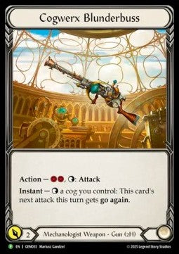 Cogwerx Blunderbuss (Cold Foil) - GEM Pack Promos (Promo) [GEM-035]