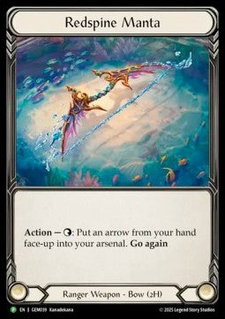 Redspine Manta (Cold Foil) - GEM Pack Promos (Promo) [GEM-039]