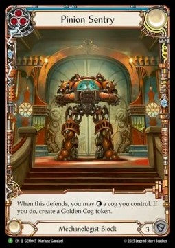 Pinion Sentry (Extended Art Regular) - GEM Pack Promos (Promo) [GEM-045]