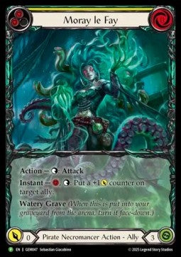 Moray le Fay (Extended Art Rainbow Foil) - GEM Pack Promos (Promo) [GEM-047]