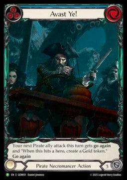 Avast Ye! (Extended Art Rainbow Foil) - GEM Pack Promos (Promo) [GEM-051]