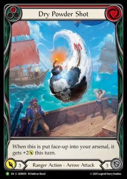 Dry Powder Shot (Extended Art Rainbow Foil) - GEM Pack Promos (Promo) [GEM-059]