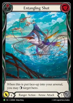 Entangling Shot (Extended Art Rainbow Foil) - GEM Pack Promos (Promo) [GEM-060]