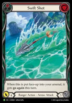 Swift Shot (Extended Art Rainbow Foil) - GEM Pack Promos (Promo) [GEM-061]