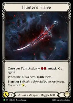 Hunter's Klaive (Regular) - GEM Pack Promos (Promo) [GEM-068]