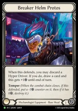 Breaker Helm Protos (Cold Foil) - Judge Promos (Promo) [JDG-046]
