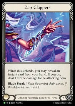 Zap Clappers (Cold Foil) - Judge Promos (Promo) [JDG-048]