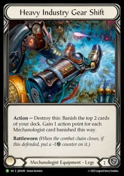 Heavy Industry Gear Shift (Cold Foil) - Judge Promos (Promo) [JDG-049]