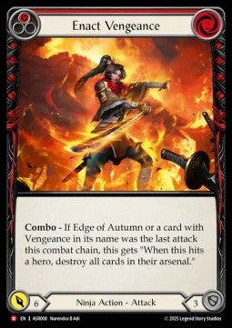 Enact Vengeance (Regular) - Armory Deck: Ira (Majestic) [ASR-008]
