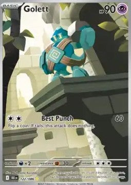 Golett - Black Bolt (Illustration Rare) [BLK-122]