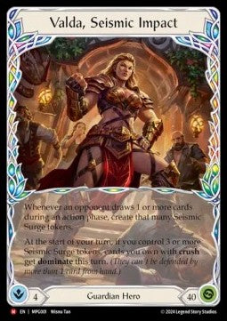 Valda, Seismic Impact (Regular) - Mastery Pack: Guardian (Majestic) [MPG-001]