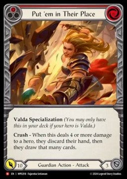 Put 'Em In Their Place (Regular) - Mastery Pack: Guardian (Majestic) [MPG-018]