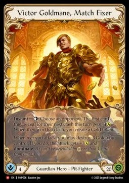 Victor Goldmane, Match Fixer (Regular) - Smash Palace (Majestic) [SMP-006]