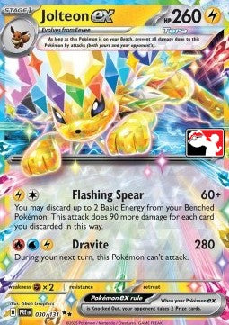Jolteon ex - Play! Pokémon Prize Pack Series Seven (Prize Pack Series) [PPS7-PRE 030]
