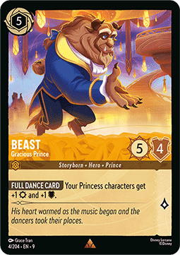 Beast - Gracious Prince (V.1) - Fabled (Rare) [9FAB-4]