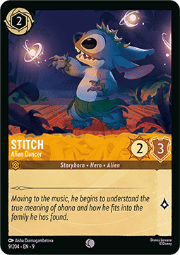 Stitch - Alien Dancer (V.1) - Fabled (Common) [9FAB-9]