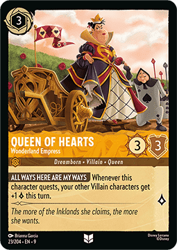 Queen of Hearts - Wonderland Empress - Fabled (Uncommon) [9FAB-23]