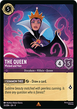 The Queen - Wicked and Vain - Fabled (Rare) [9FAB-35]