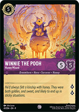 Winnie The Pooh - Hunny Wizard (V.1) - Fabled (Common) [9FAB-41]
