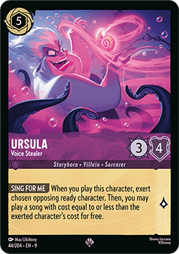 Ursula - Voice Stealer - Fabled (Super Rare) [9FAB-44]