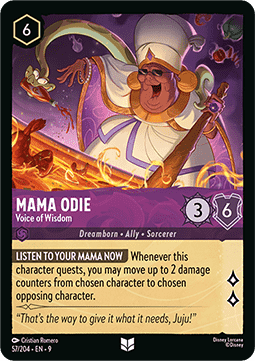 Mama Odie - Voice of Wisdom - Fabled (Uncommon) [9FAB-57]