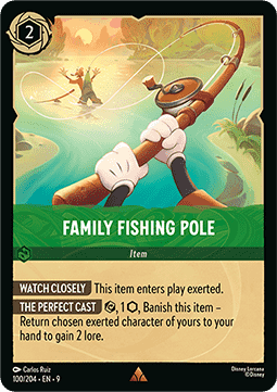 Family Fishing Pole - Fabled (Rare) [9FAB-100]