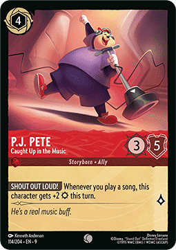 P.J. Pete - Caught Up in the Music - Fabled (Common) [9FAB-114]