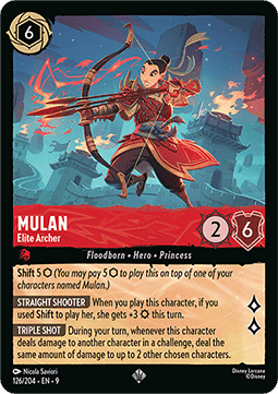 Mulan - Elite Archer - Fabled (Super Rare) [9FAB-126]