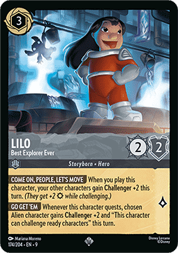 Lilo - Best Explorer Ever (V.1) - Fabled (Super Rare) [9FAB-174]