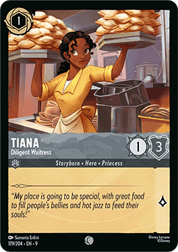 Tiana - Diligent Waitress - Fabled (Common) [9FAB-179]