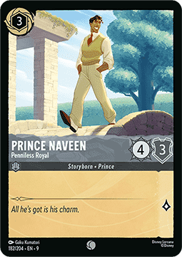 Prince Naveen - Penniless Royal - Fabled (Common) [9FAB-182]