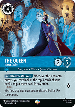 The Queen - Mirror Seeker (V.2) - Fabled (Epic) [9FAB-219]